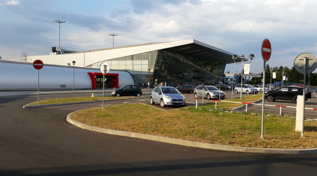 Budova terminálu letiště Ostrava